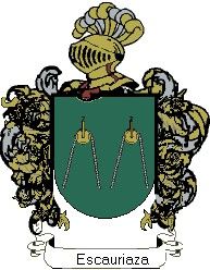 Escudo del apellido Escauriaza