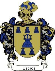 Escudo del apellido Esclios