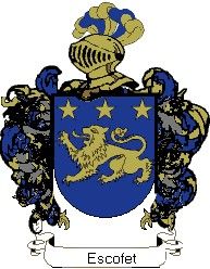 Escudo del apellido Escofet