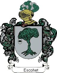 Escudo del apellido Escohet