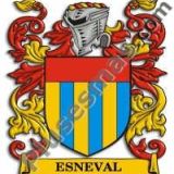 Escudo del apellido Esneval