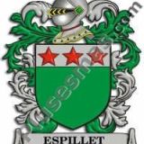 Escudo del apellido Espillet