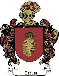 Escudo del apellido Escuer