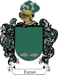 Escudo del apellido Escuin