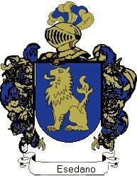 Escudo del apellido Esedano