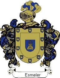 Escudo del apellido Esmeler