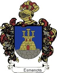 Escudo del apellido Esmenota