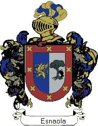 Escudo del apellido Esnaola