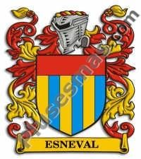 Escudo del apellido Esneval