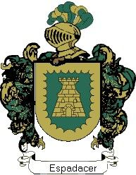 Escudo del apellido Espadacer