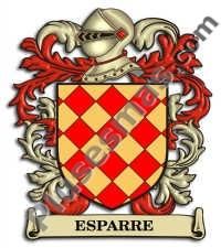 Escudo del apellido Esparre