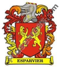 Escudo del apellido Esparvier