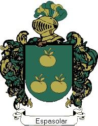 Escudo del apellido Espasolar