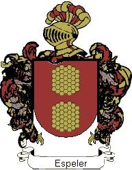 Escudo del apellido Espeler