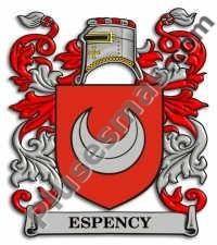 Escudo del apellido Espency