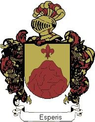 Escudo del apellido Esperis