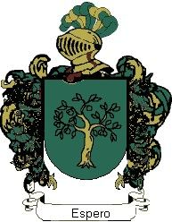 Escudo del apellido Espero