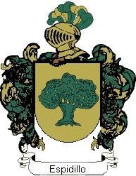 Escudo del apellido Espidillo