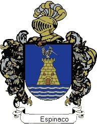 Escudo del apellido Espinaco