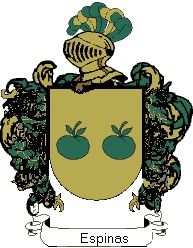 Escudo del apellido Espinas