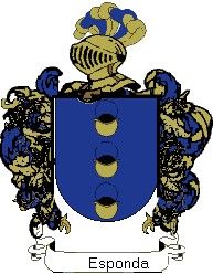 Escudo del apellido Esponda