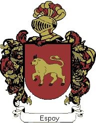 Escudo del apellido Espoy