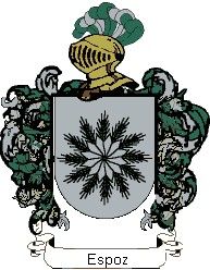 Escudo del apellido Espoz