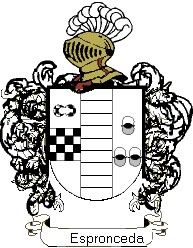 Escudo del apellido Espronceda