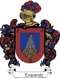 Escudo del apellido Esquerdo