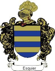 Escudo del apellido Esquier