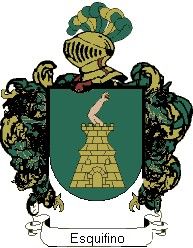 Escudo del apellido Esquifino