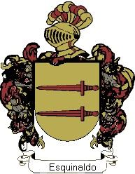 Escudo del apellido Esquinaldo