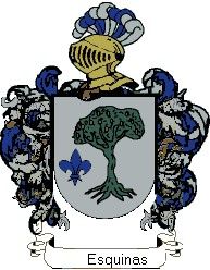 Escudo del apellido Esquinas