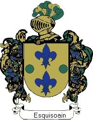 Escudo del apellido Esquisoain