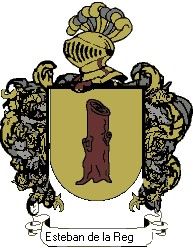 Escudo del apellido Esteban de la reguera