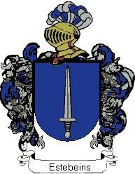 Escudo del apellido Estebeins