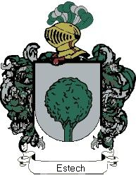 Escudo del apellido Estech