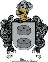 Escudo del apellido Esteene