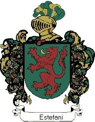 Escudo del apellido Estefani