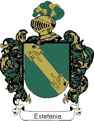 Escudo del apellido Estefania