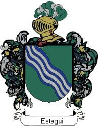 Escudo del apellido Estegui