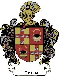 Escudo del apellido Esteller