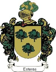 Escudo del apellido Esteras