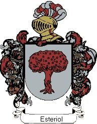 Escudo del apellido Esteriol