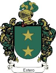 Escudo del apellido Estero