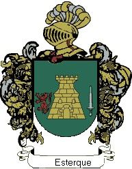 Escudo del apellido Esterque