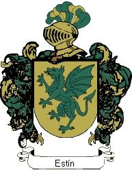 Escudo del apellido Estín