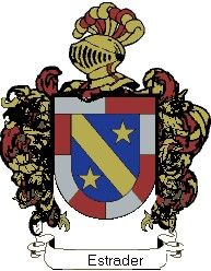 Escudo del apellido Estrader