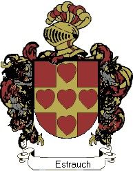 Escudo del apellido Estrauch