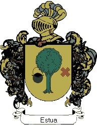 Escudo del apellido Estua